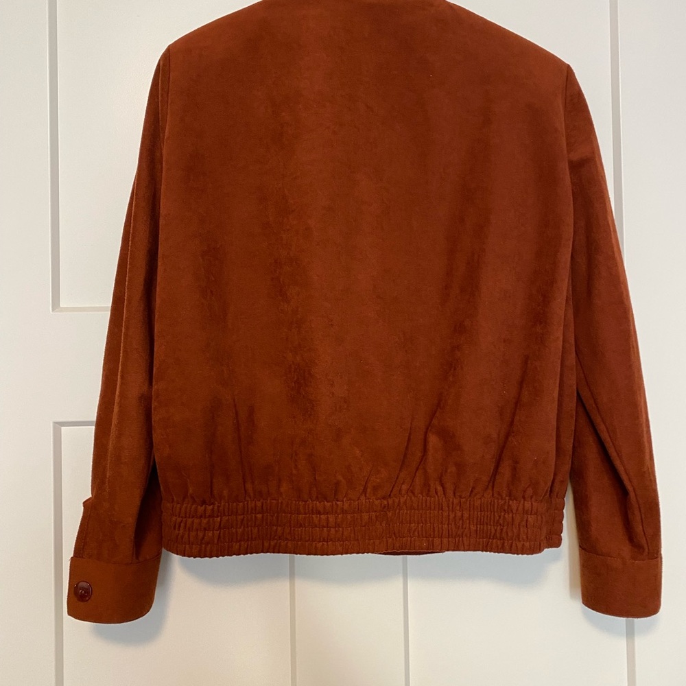 Rust Button down jacket - Picture 4 of 4